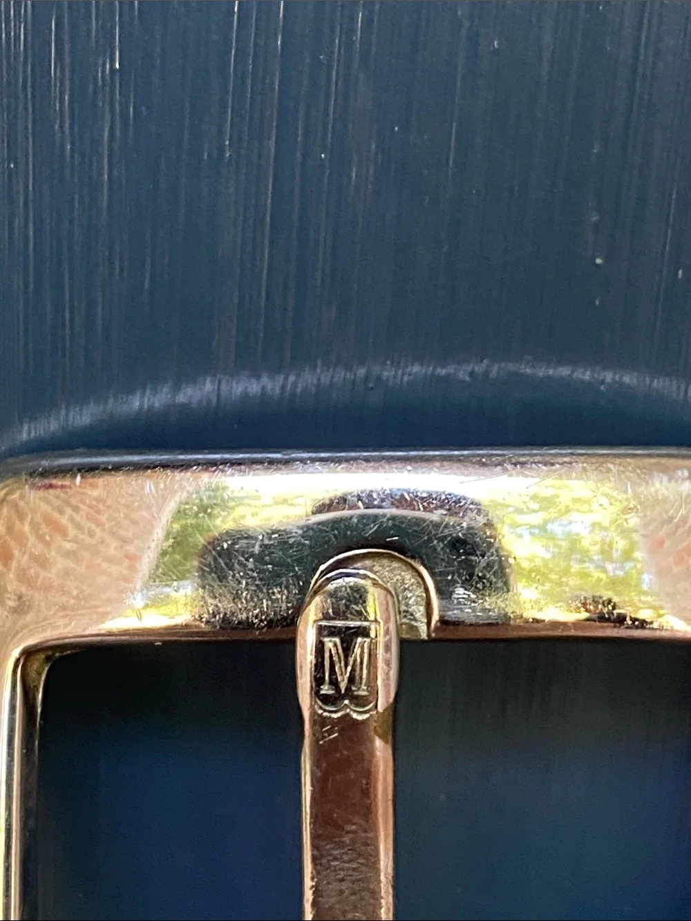 Bruno Magli Black Leather Belt  with Silver tone brass buckle  Made in Italy